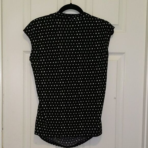 Worthington black/cream blouse  Sz PL NWOT - Picture 5 of 6